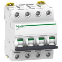 disjoncteur modulaire – iC60H – 4P – 16 A – courbe C  15kA