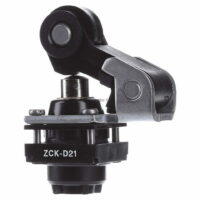 tête inter posi - poussoir levier galet plastiq 1sens latérale