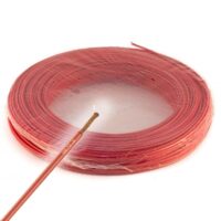 Fil souple H05VK 6 mm² - Bobine de 100m - Rouge