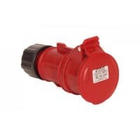 Fiches mobiles Femelle 3P+T+N 16A IP54