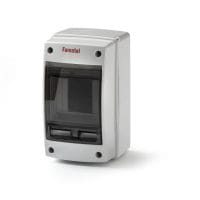 Boîtier en saillie à 4 modules IP65