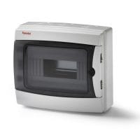 Boîtier en saillie à 8 modules IP65